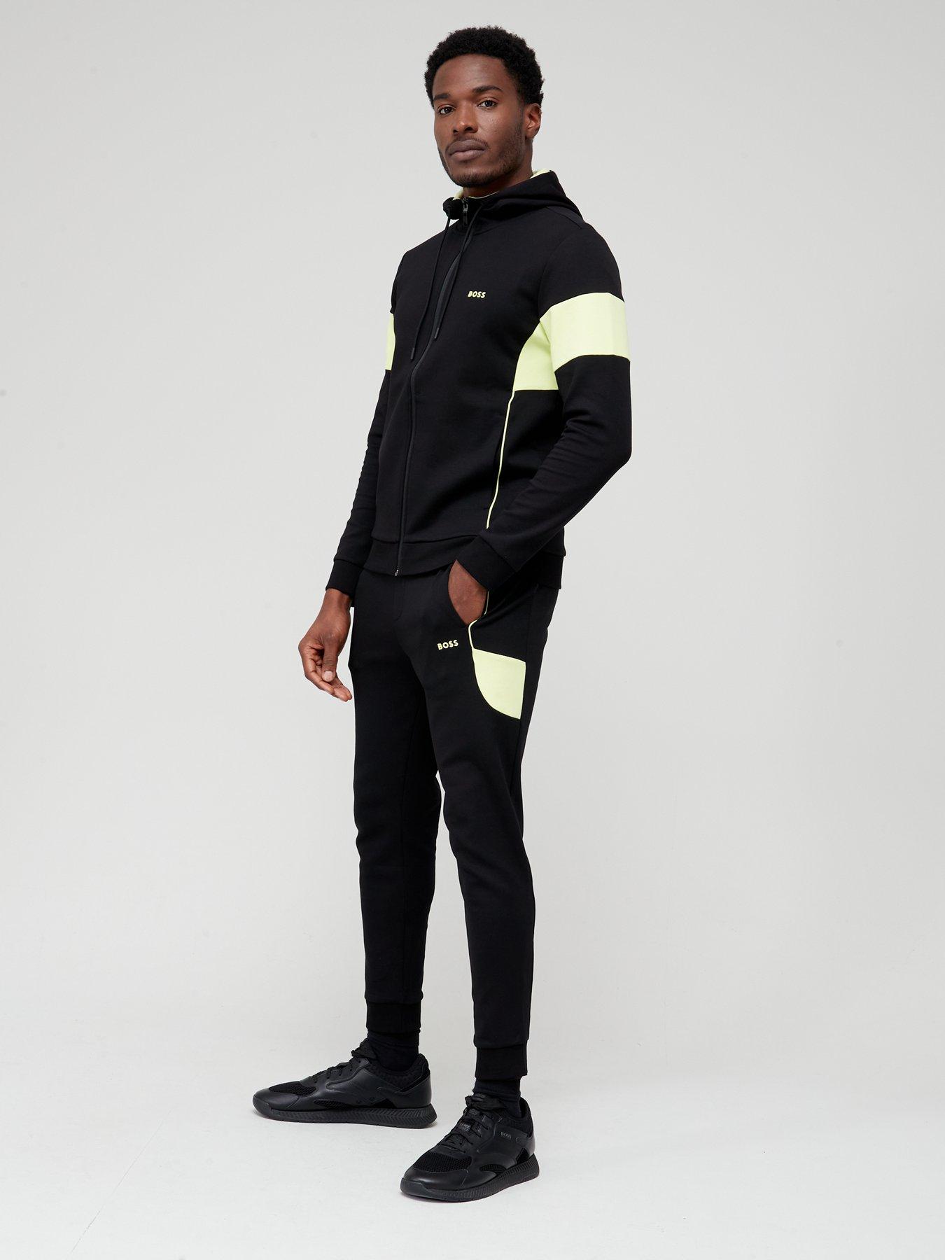 black boss tracksuit