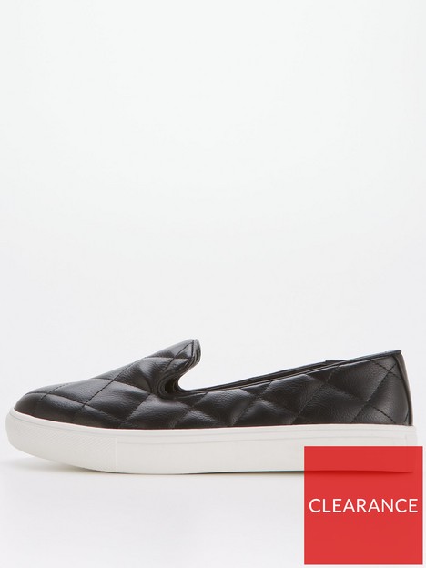 v-by-very-quilted-slip-on-trainer-black