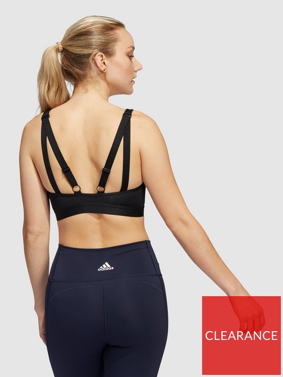 stillFront image of adidas-womens-train-bra-high-support-black