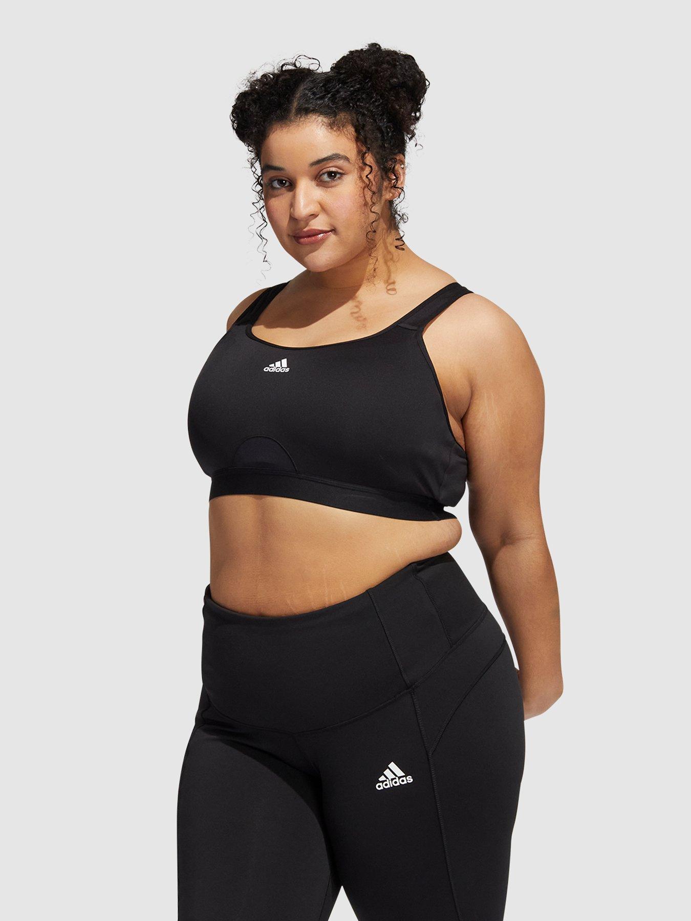 adidas Women's Train Bra - High Support - BLACK