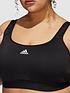  image of adidas-womens-train-bra-high-support-plus-size-black