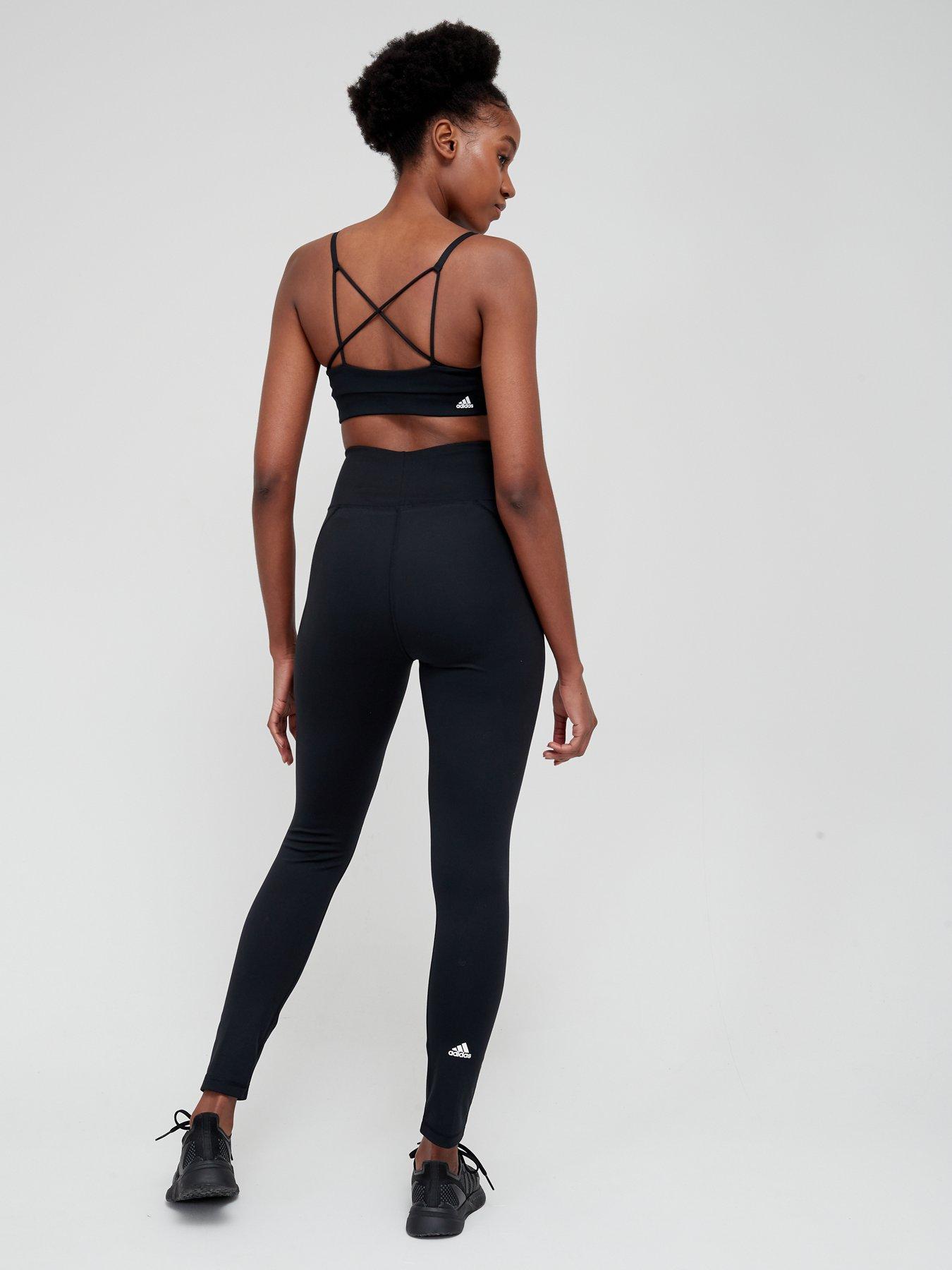 adidas YOGA ESSENTIALS HIGH-WAISTED TIGHTS Black HD6803