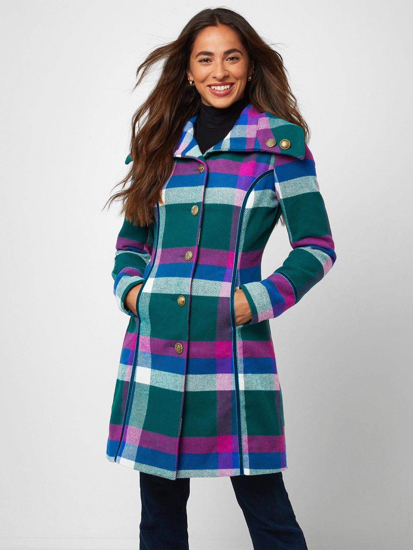 waist length bubble coat