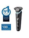 Image thumbnail 2 of 5 of Philips Series 9000 Wet &amp; Dry Men's Electric Shaver&nbsp;with Charging Station, Quick Cleaning Pod &amp; Travel Case, Ink Black, S9986/55
