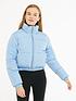  image of new-look-915-girls-padded-jacket-pale-blue