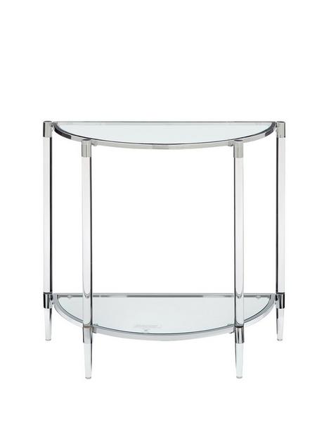 chic-acrylic-console-table