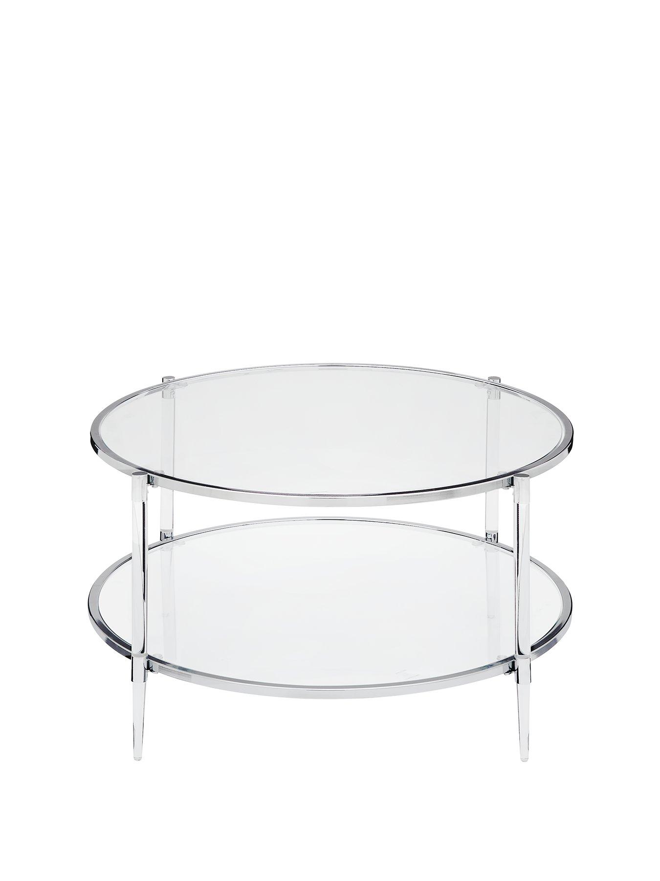 Product photograph of Very Home Chic Acrylic Coffee Table from very.co.uk