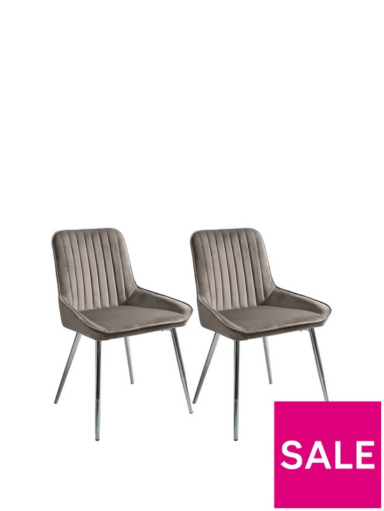 front image of very-home-pair-of-alisha-standard-chrome-leggednbspdining-chairs-greychrome