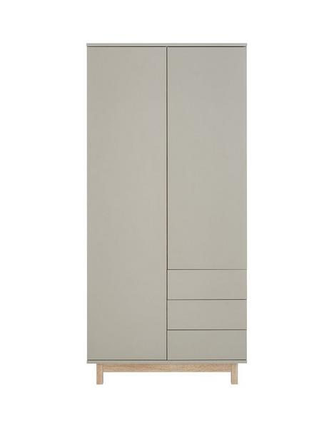 kyoto-wardrobe-2-door-3-drawer