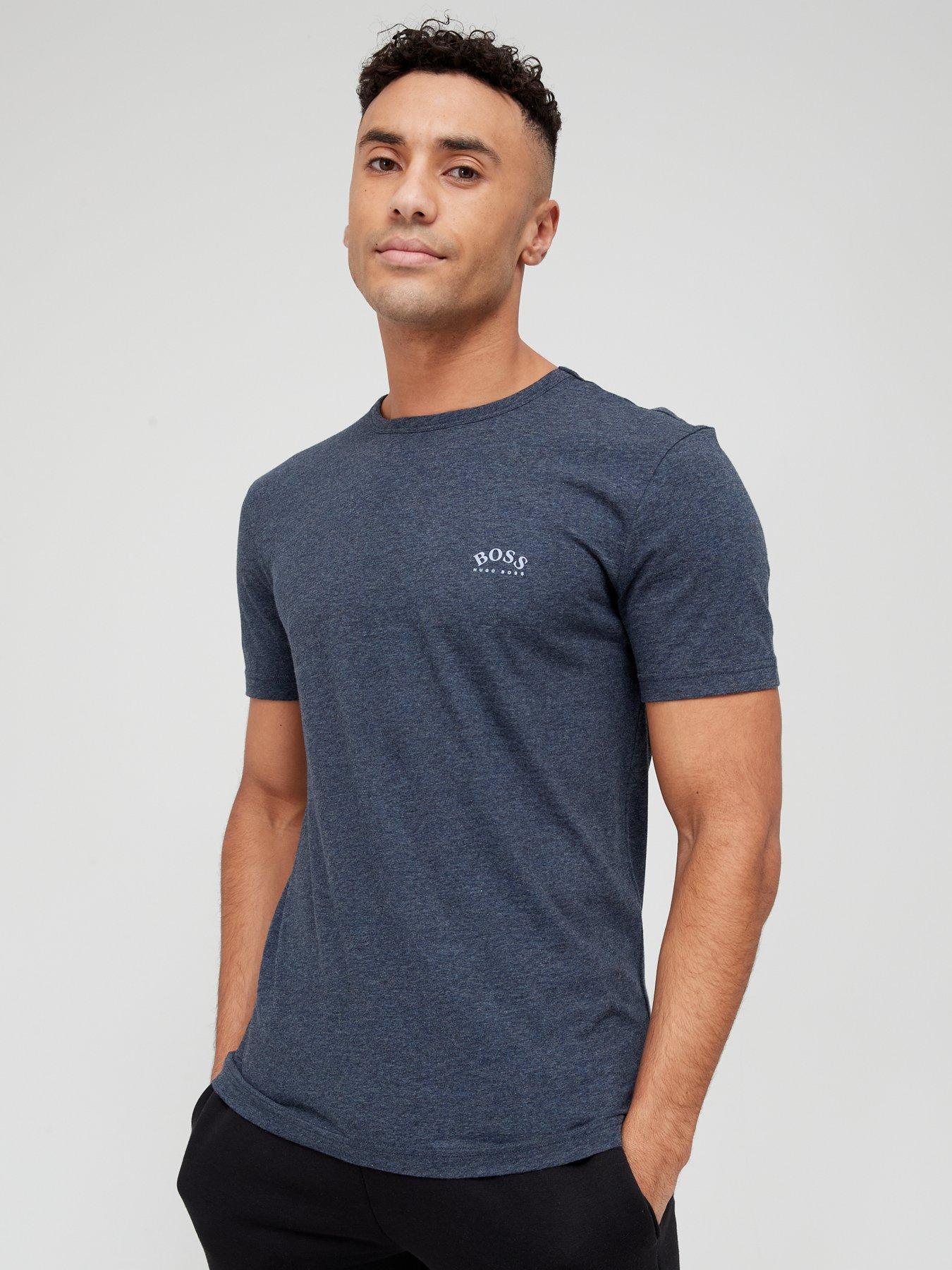 Sportswear Golf Tee Curved T-Shirt - Navy