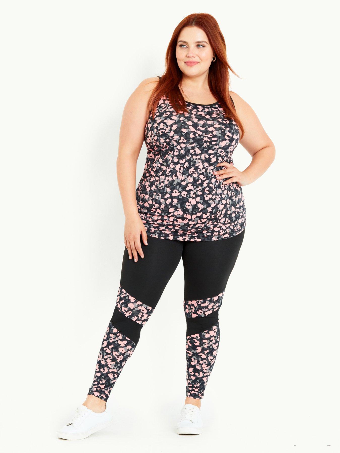 evans plus size tights
