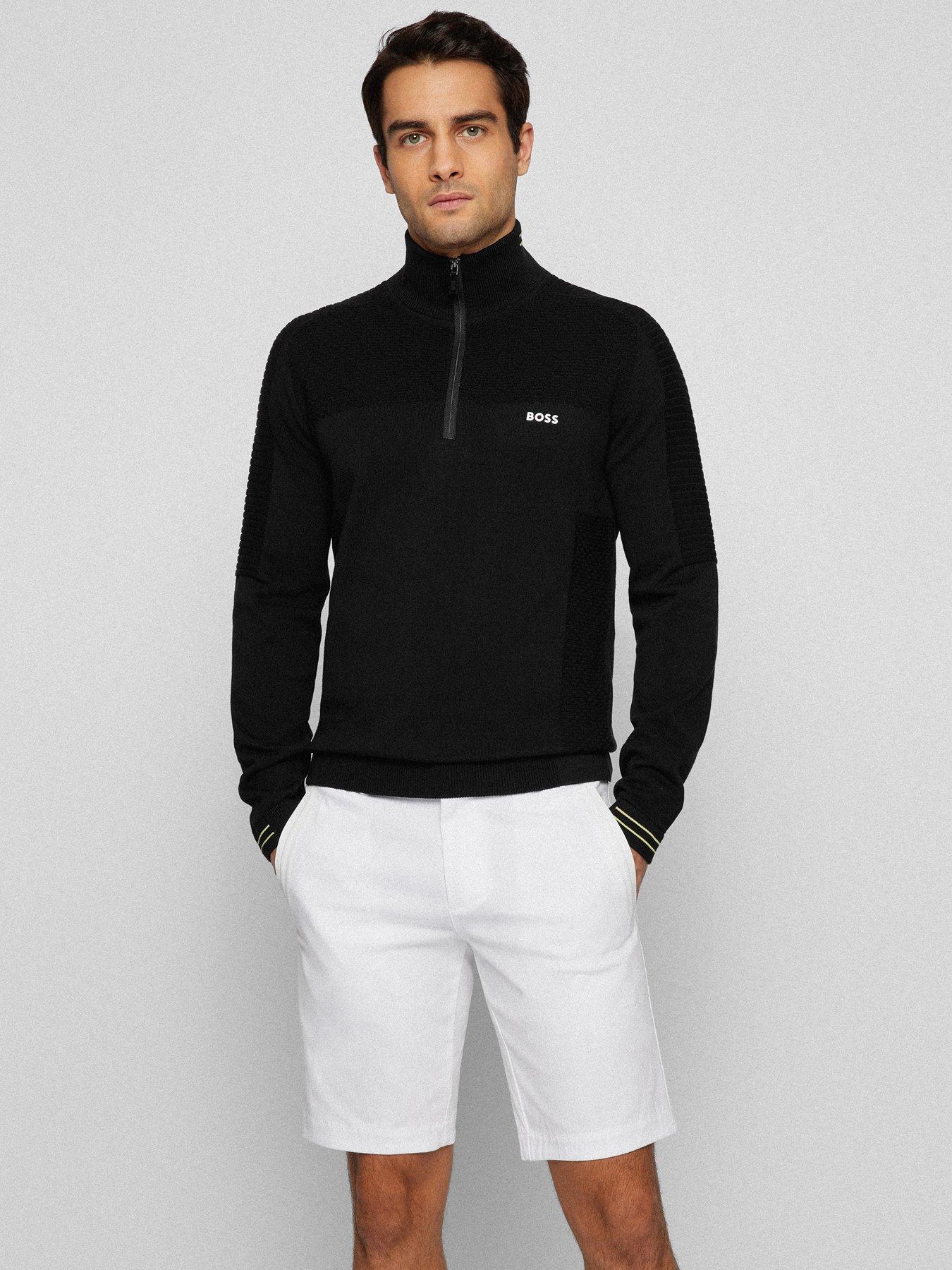 hugo boss golf half zip