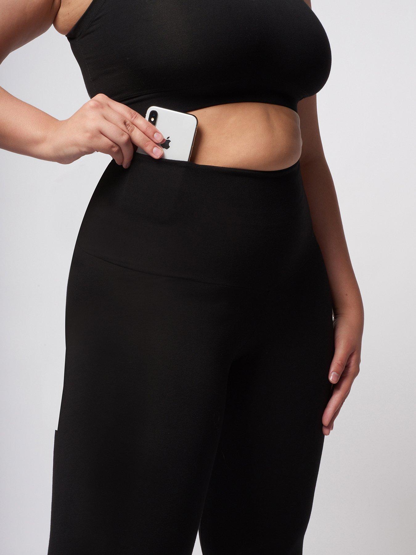 TLC Sport Performance Tummy Control Extra Strong Compression Curve Legging Black Very