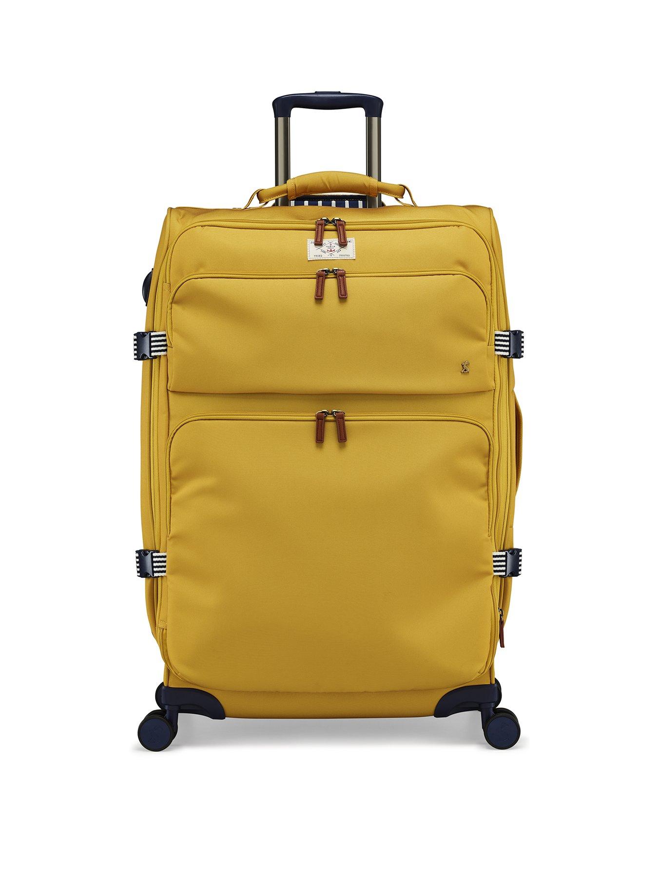 undefined Large Trolley Suitcase - Antique Gold