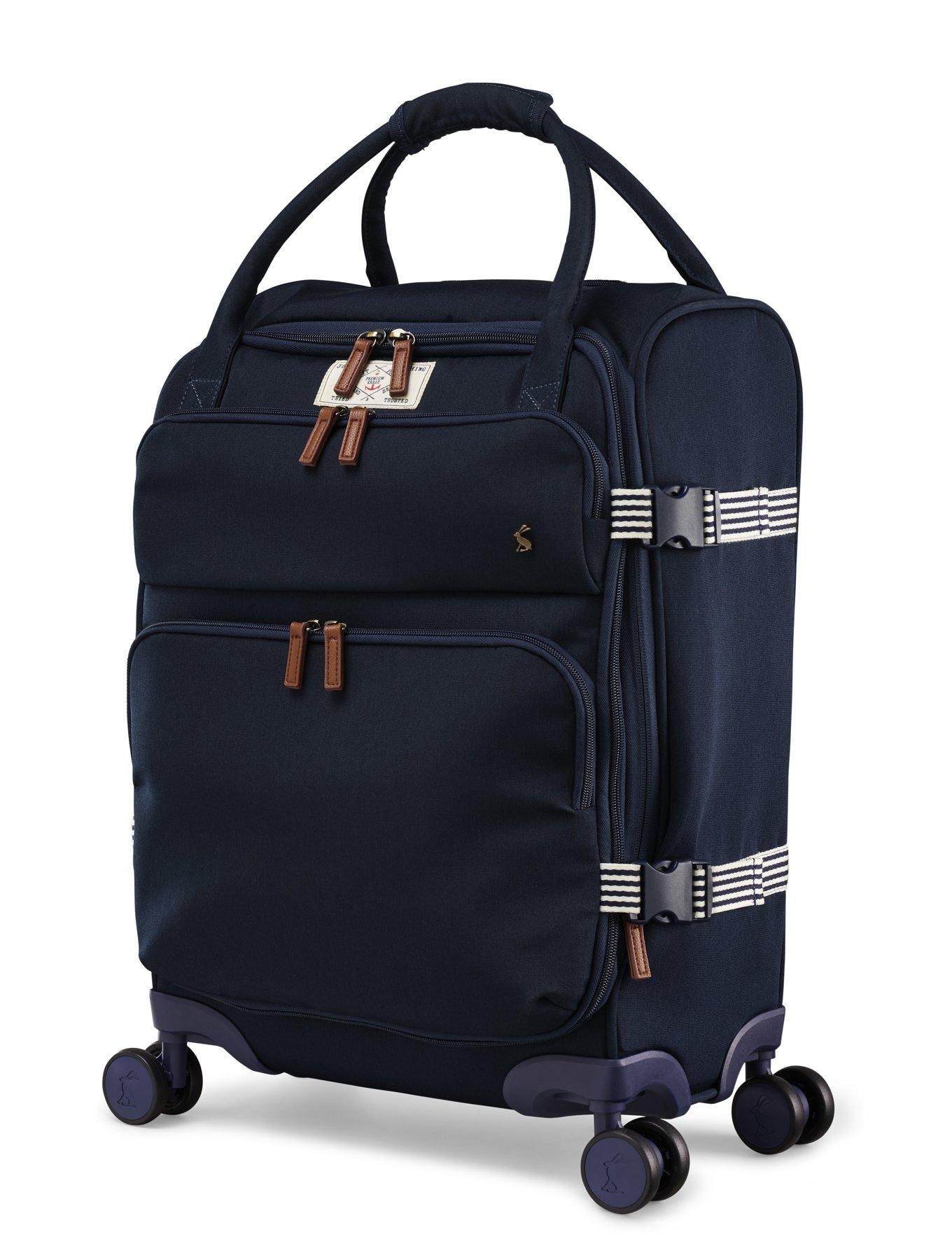 Image 4 of 7 of Joules Cabin Trolley Suitcase - French Navy
