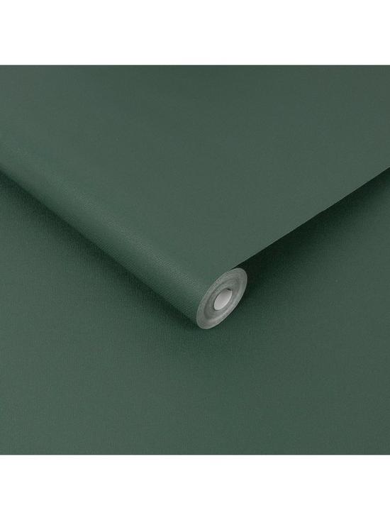 stillFront image of superfresco-easy-elegant-leaves-plain-dark-green-wallpaper