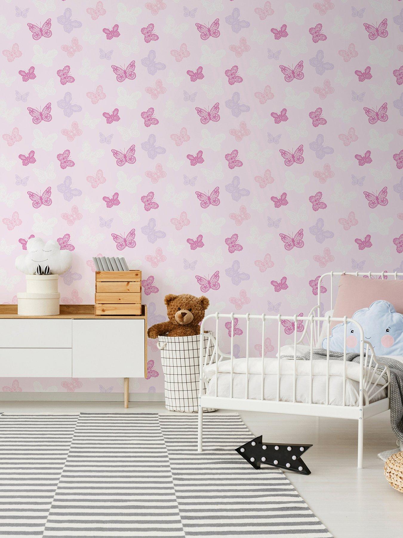 Product photograph of Superfresco Easy Butterfly Wallpaper from very.co.uk