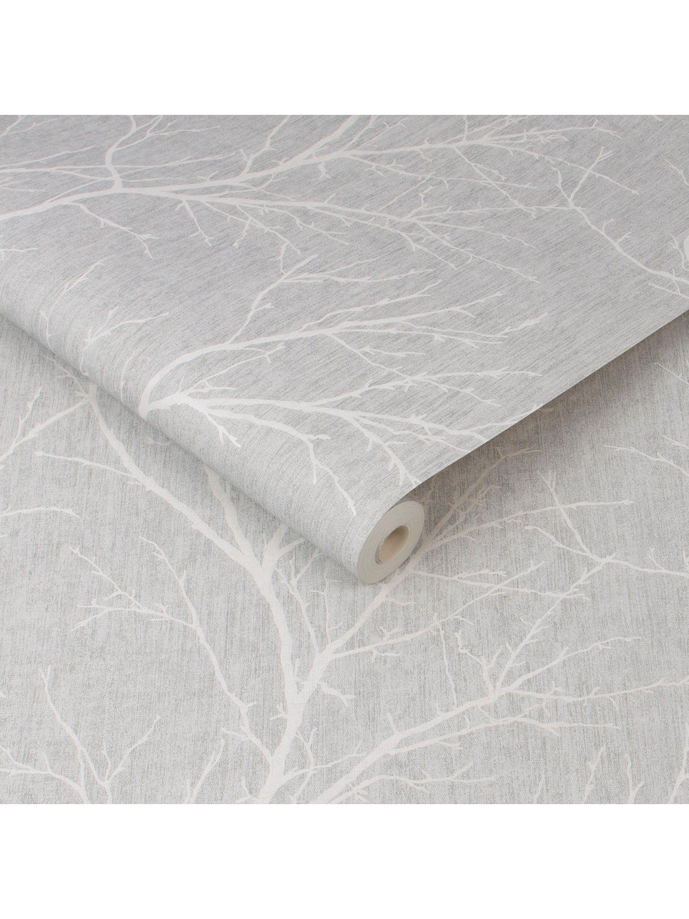 Image 2 of 3 of Fresco Winter Tree Wallpaper