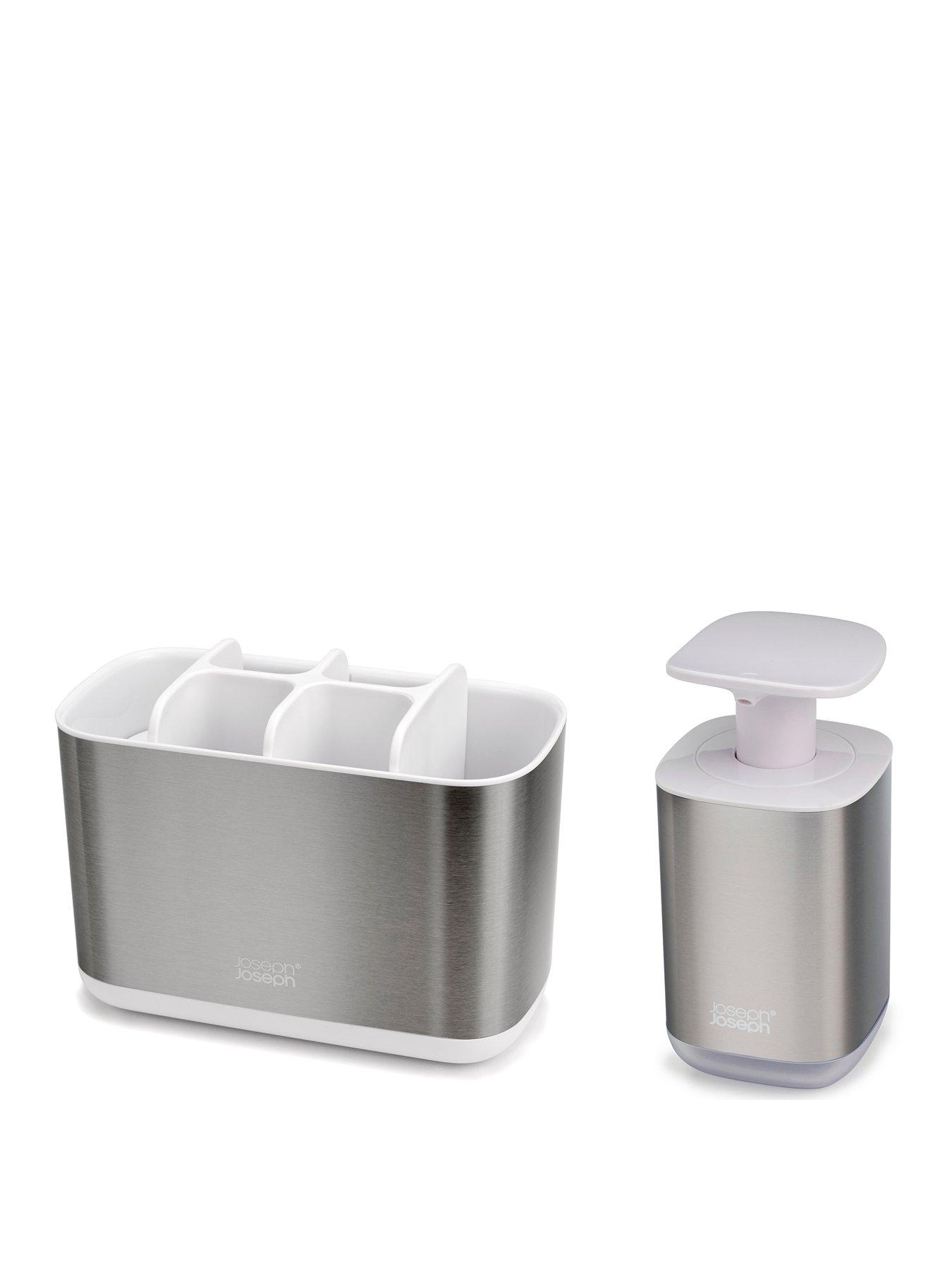 Product photograph of Joseph Joseph Bathroom Beauties 2-piece Bathroom Sink Set from very.co.uk