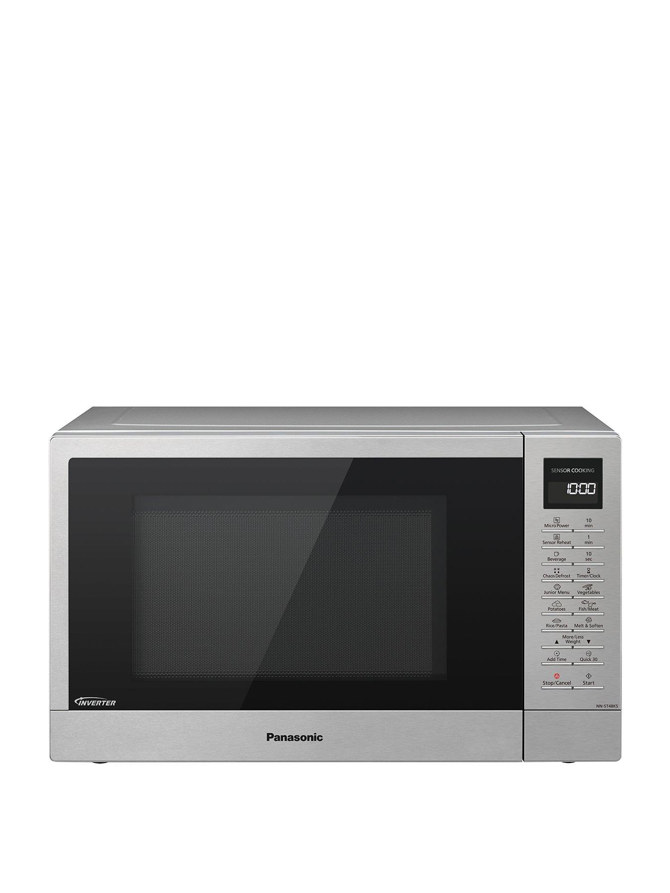 Product photograph of Panasonic Nn-st48ksbpq Microwave from very.co.uk