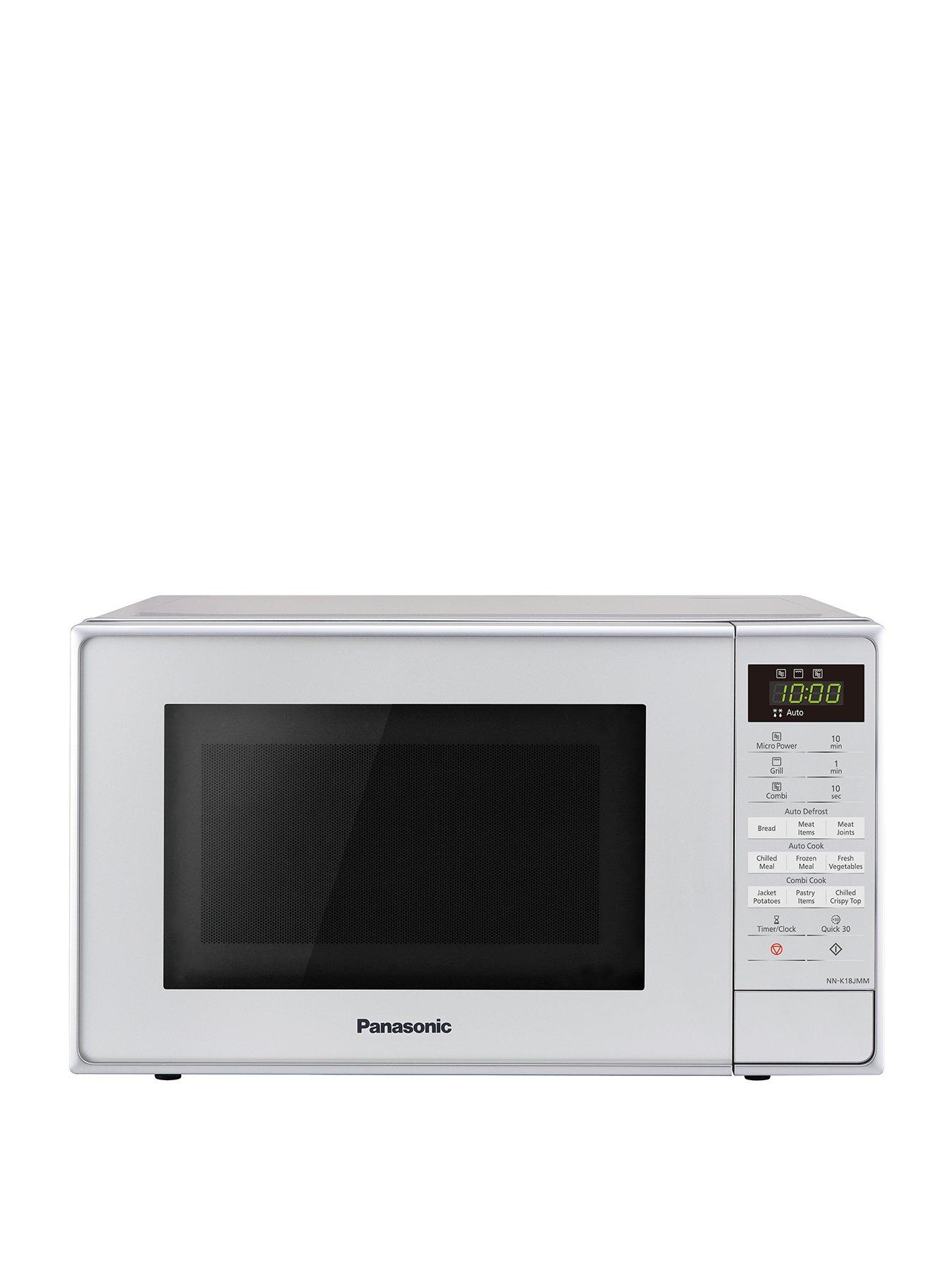 Product photograph of Panasonic Nn-k18jmmbpq Microwave from very.co.uk
