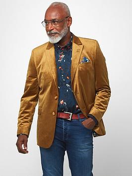 joe-browns-glorious-velvet-blazer-gold