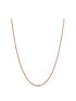  image of simply-silver-sterling-silver-rose-gold-sparking-necklace