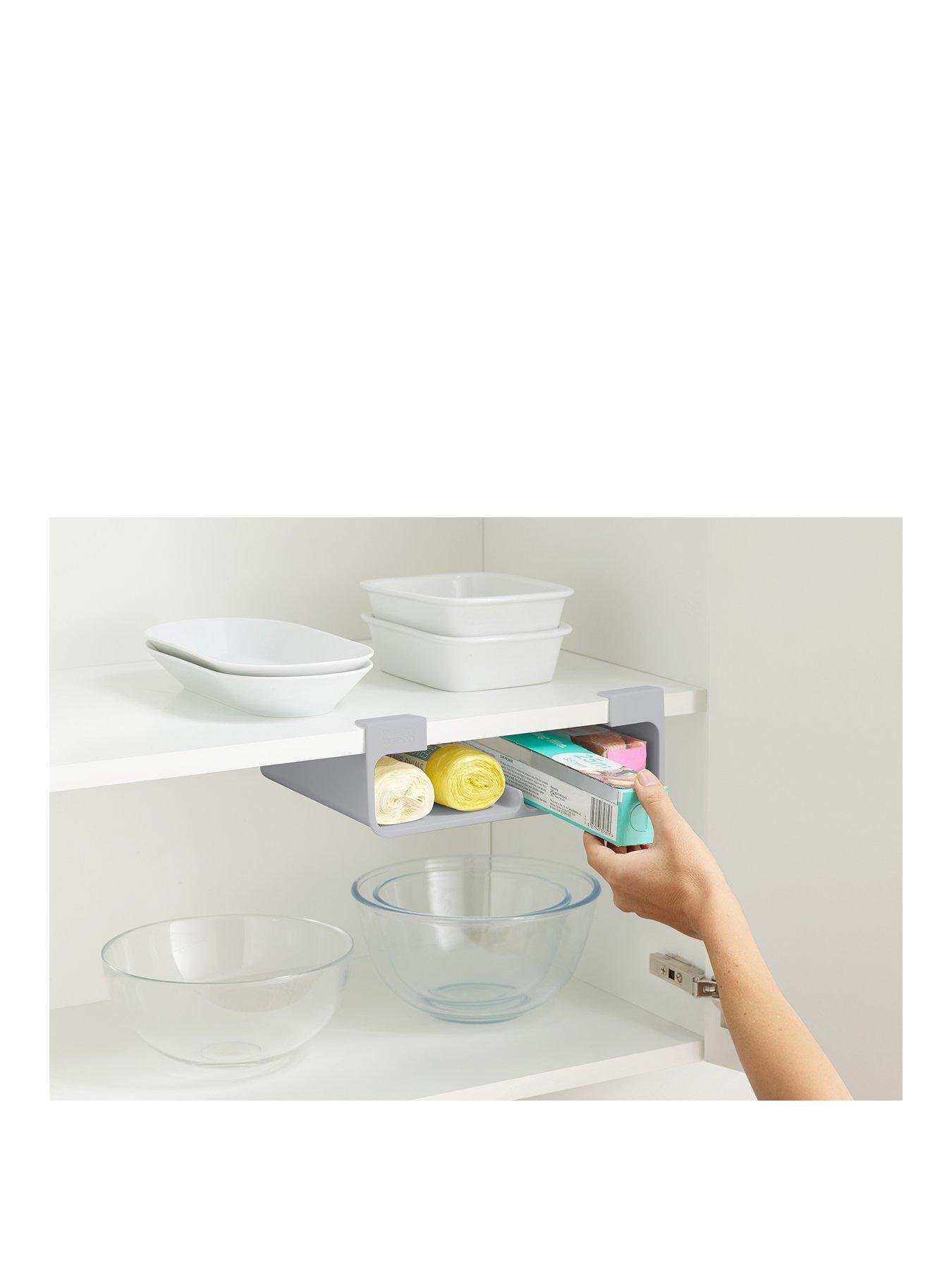 Product photograph of Joseph Joseph Cupboardstore Film Foil And Bag Organiser from very.co.uk