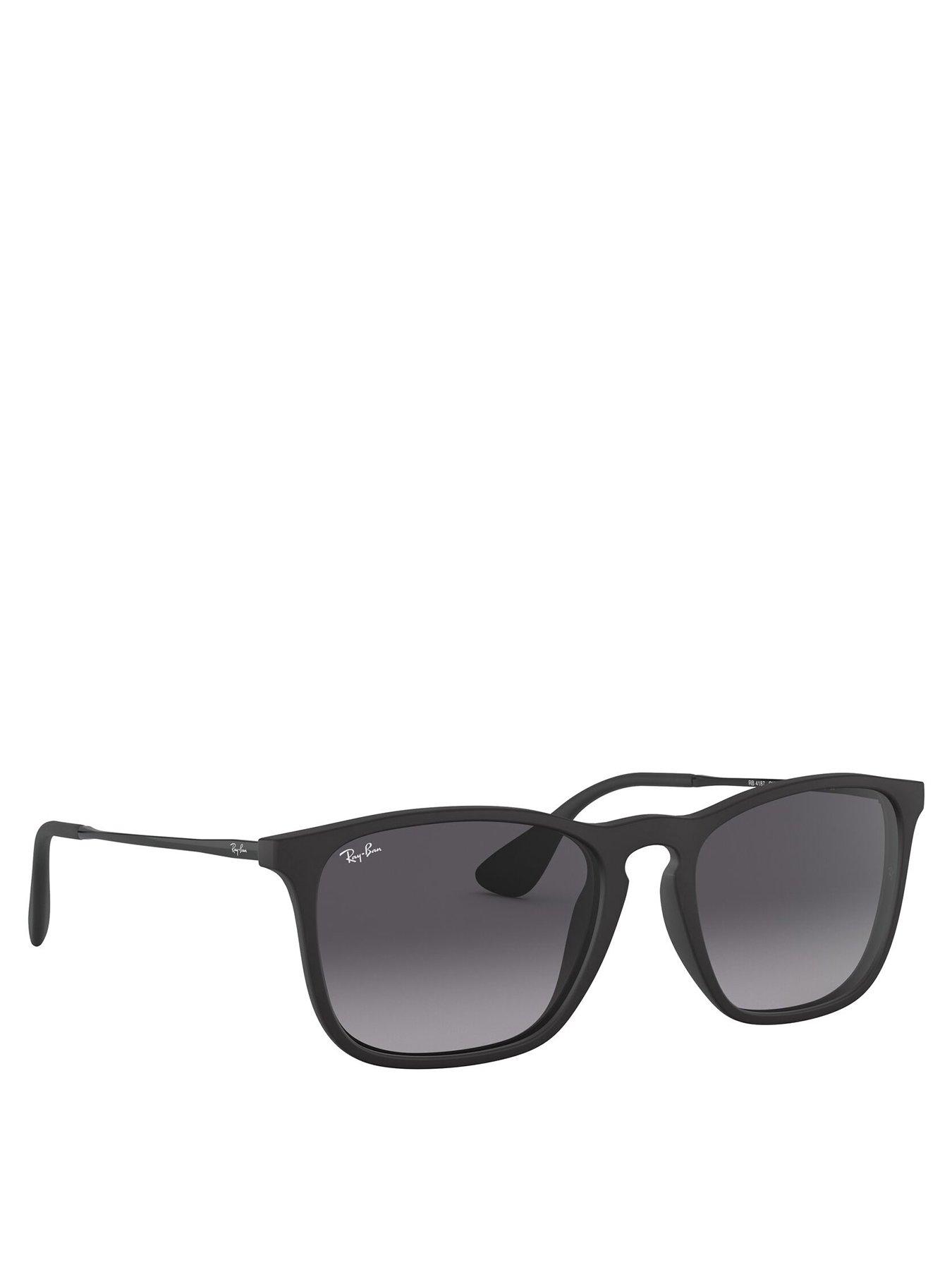 Square Frame Sunglasses Black