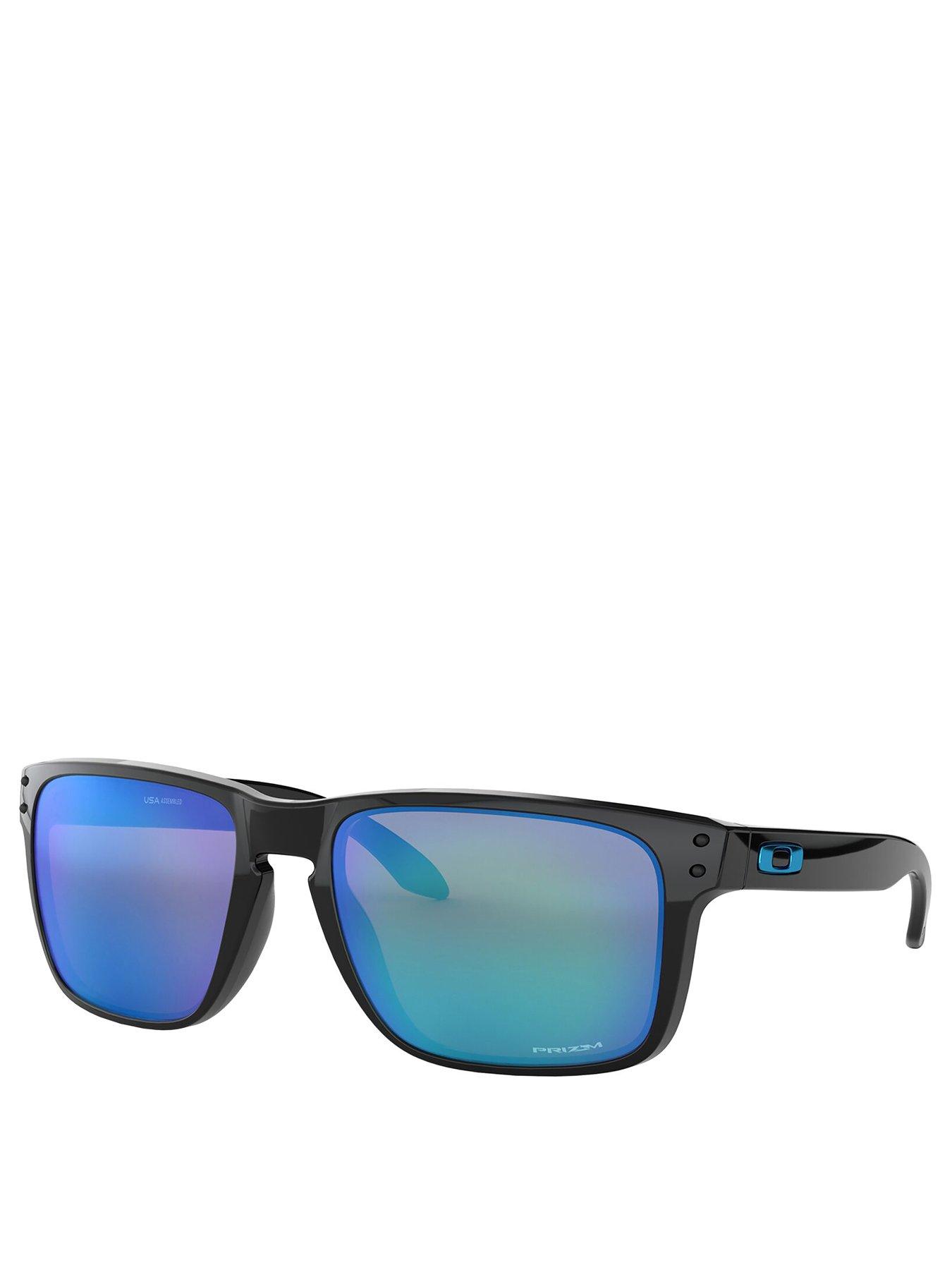 undefined Rectangle Black Frame Sunglasses - Black
