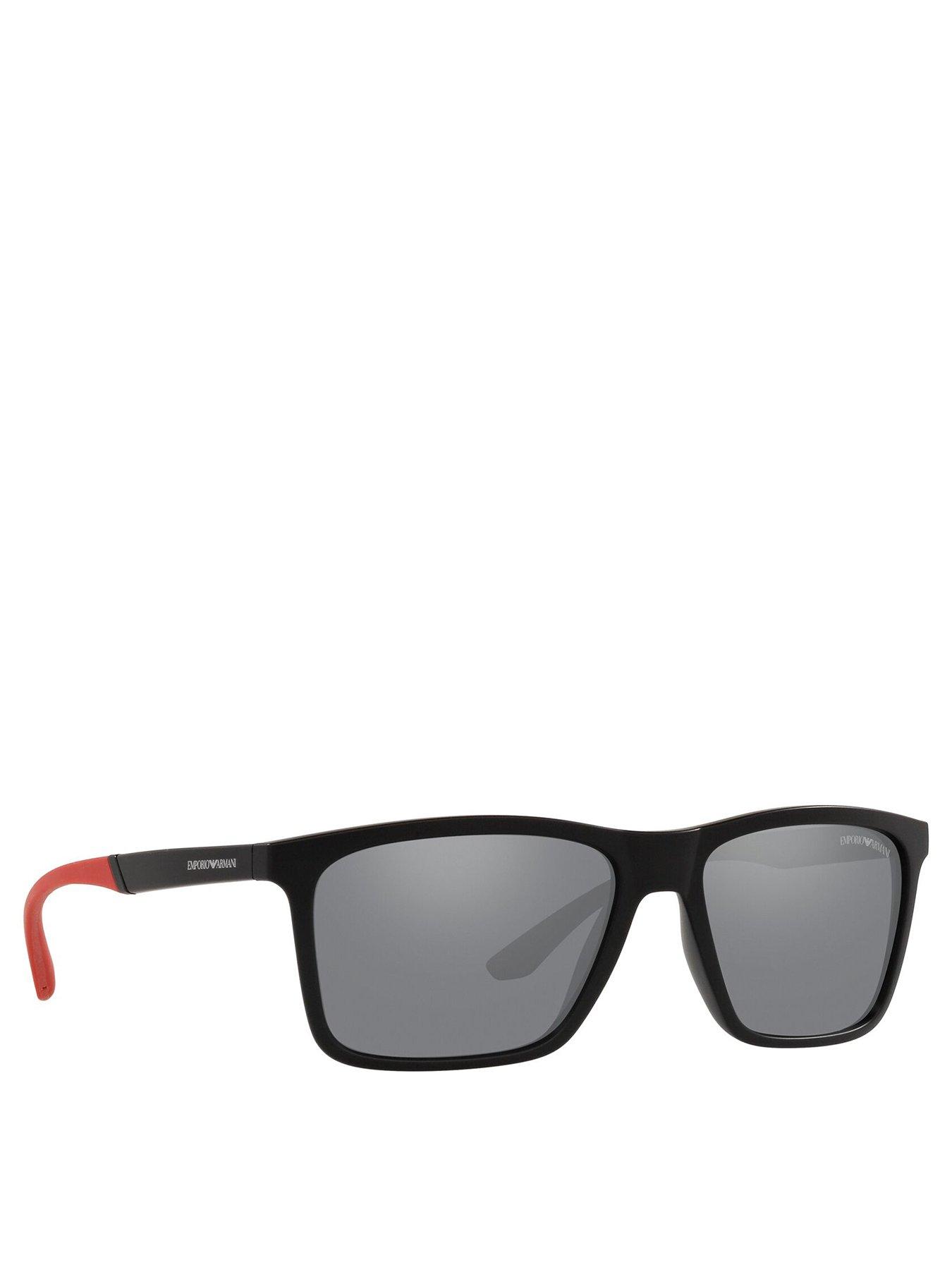 Accessories Rectangular Frame Sunglasses - Black