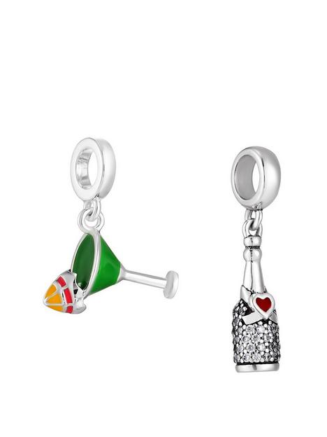 the-love-silver-collection-sterling-silver-set-of-2-drinks-charms-glass-and-champagne-bottle
