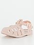  image of v-by-very-younger-girls-buckle-jelly-sandals-pink