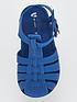  image of v-by-very-younger-boys-buckle-jelly-sandals-navy