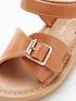  image of v-by-very-younger-girls-buckle-sandals-tan
