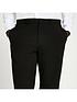 image of river-island-smart-skinny-fit-trousers-black