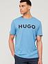  image of hugo-dulivio-large-logo-t-shirt-blue