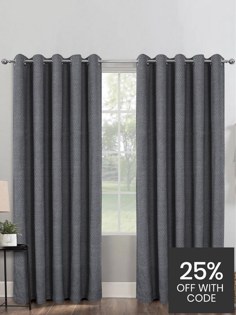very-home-woolacombe-blackout-lined-eyelet-curtainsnbsp