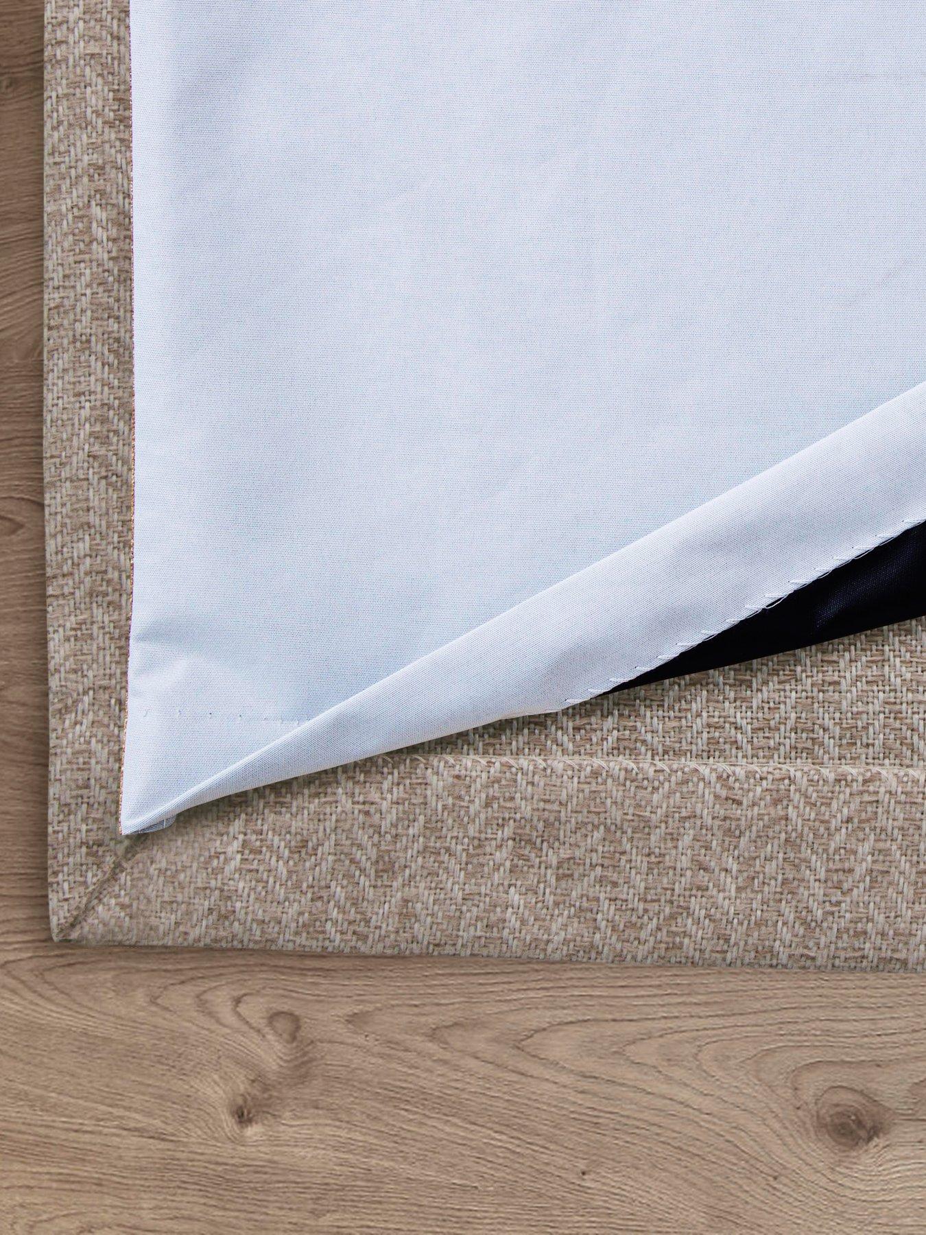 Image 4 of 5 of Very Home Woolacombe Blackout Lined Eyelet Curtains&nbsp;