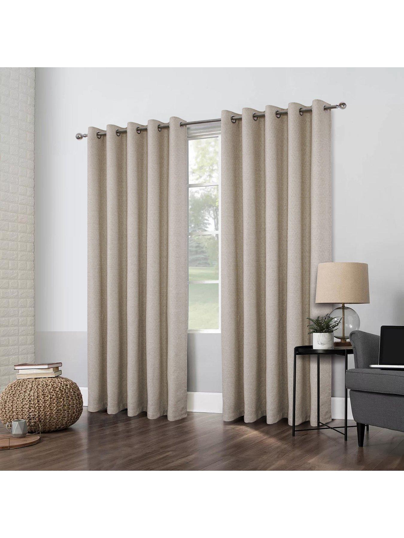 Image 5 of 5 of Very Home Woolacombe Blackout Lined Eyelet Curtains&nbsp;