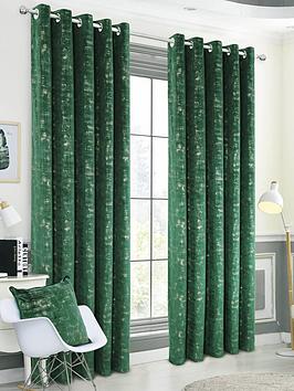 Product photograph of Venice Therma Lined Eyelet Curtains from very.co.uk