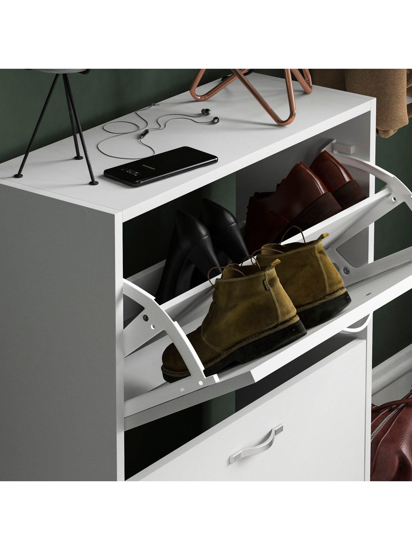 Image 4 of 6 of Vida Designs Bree 2 Drawer Shoe Cabinet