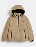  image of river-island-boys-quilted-overhead-padded-beige