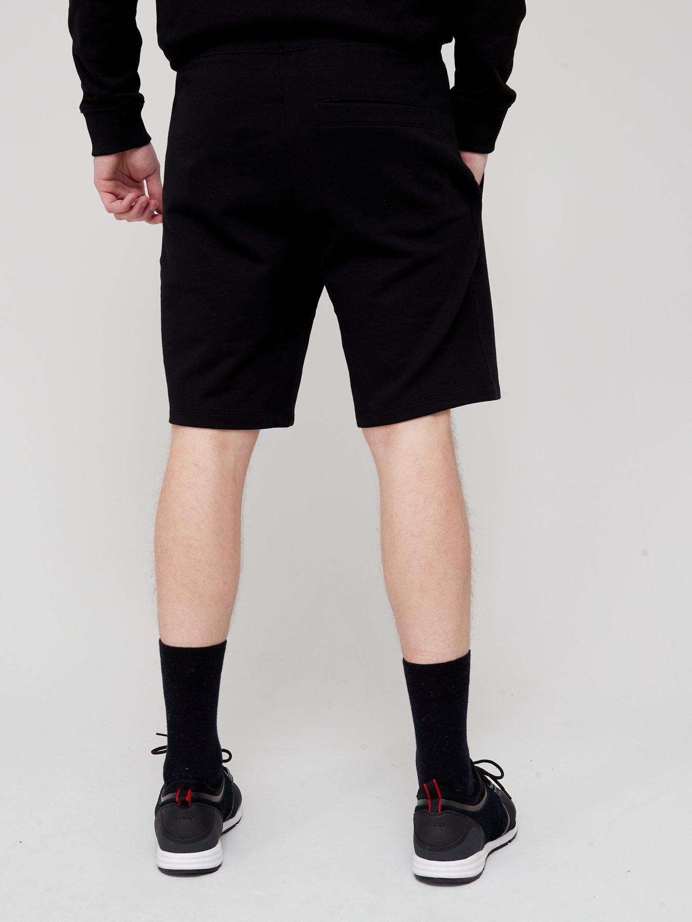 Jersey Shorts for Men, Black & Gray Jersey Shorts