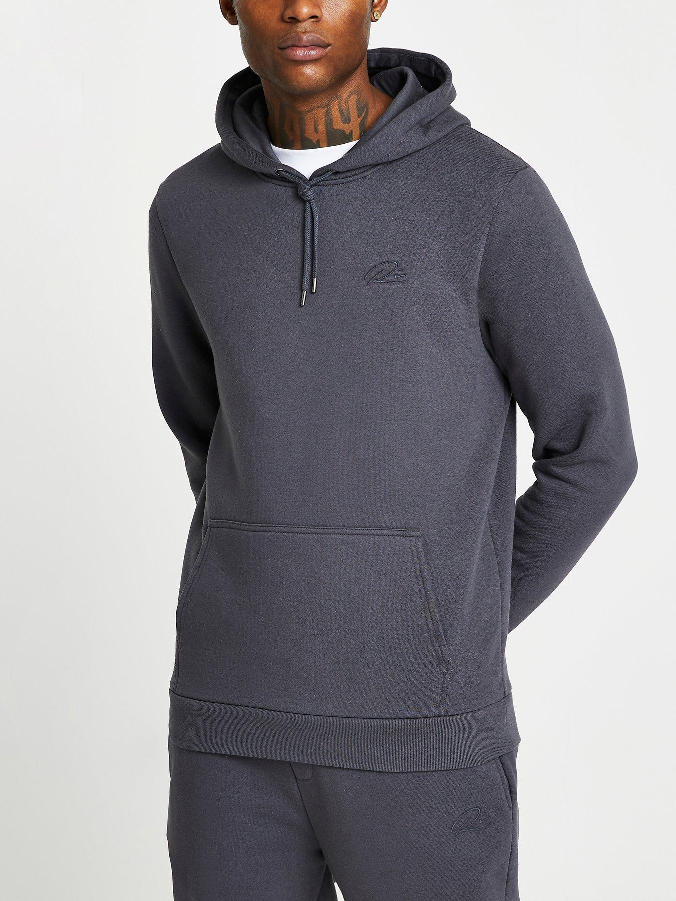 Hoodies & Sweatshirts Essential Slim Fit Hoodie - Grey