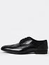  image of river-island-wide-fit-lace-up-brogue-derby-shoes-black