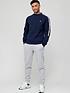  image of lacoste-logo-taping-joggers-grey
