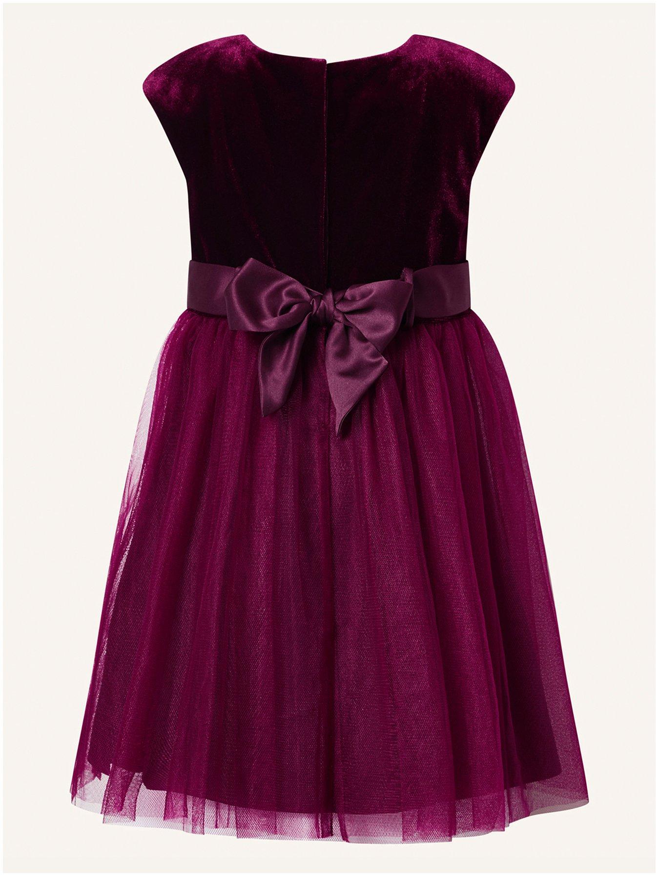 burgundy baby girl clothes