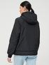  image of v-by-very-hooded-bomber-jacket-black
