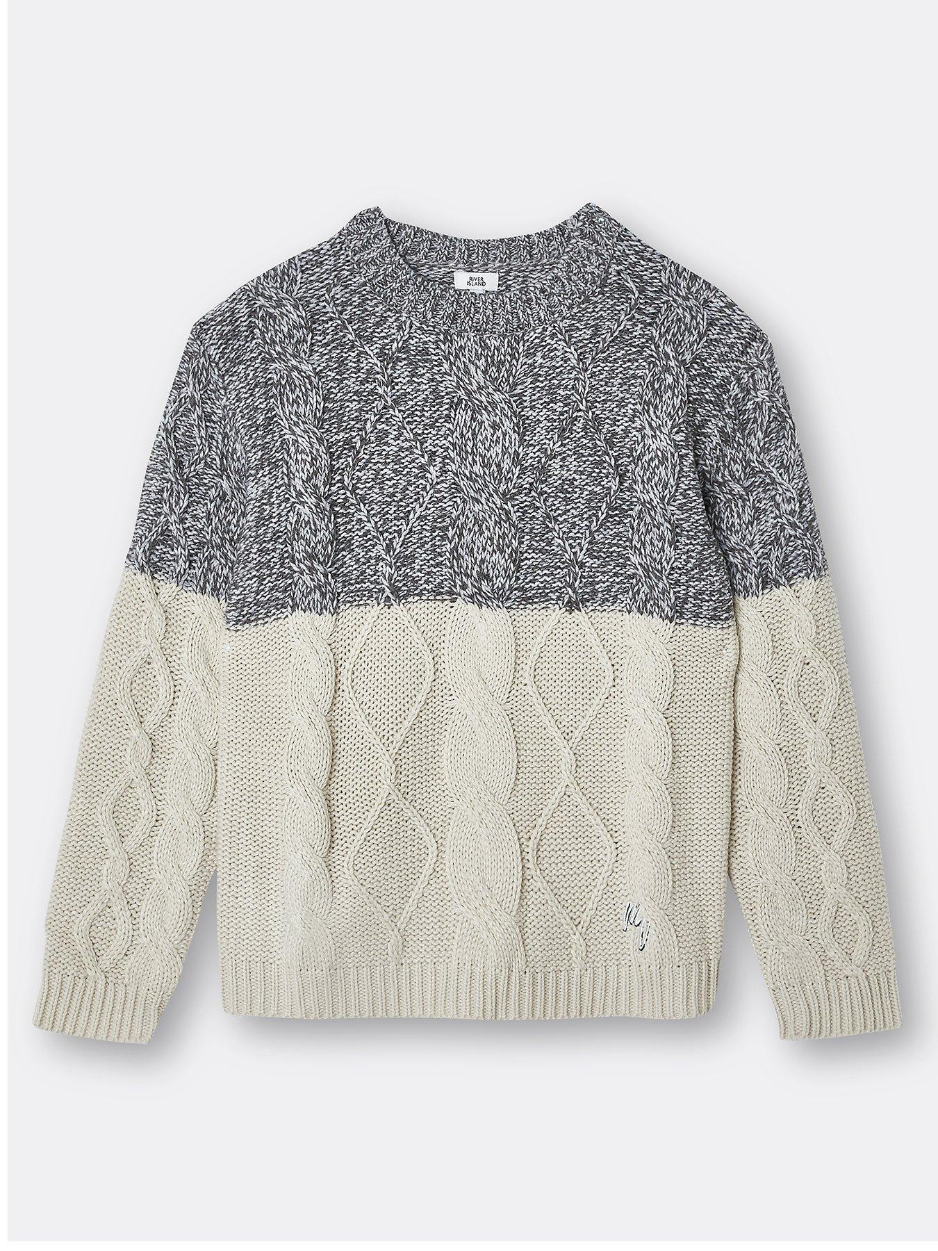 river island boys jumpers